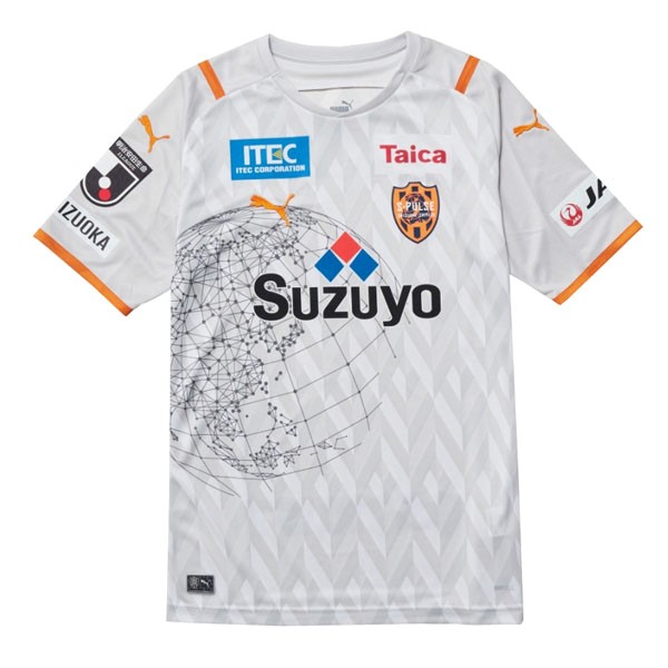 Thailande Maillot Football Shimizu S Pulse Exterieur 2021-22 Blanc